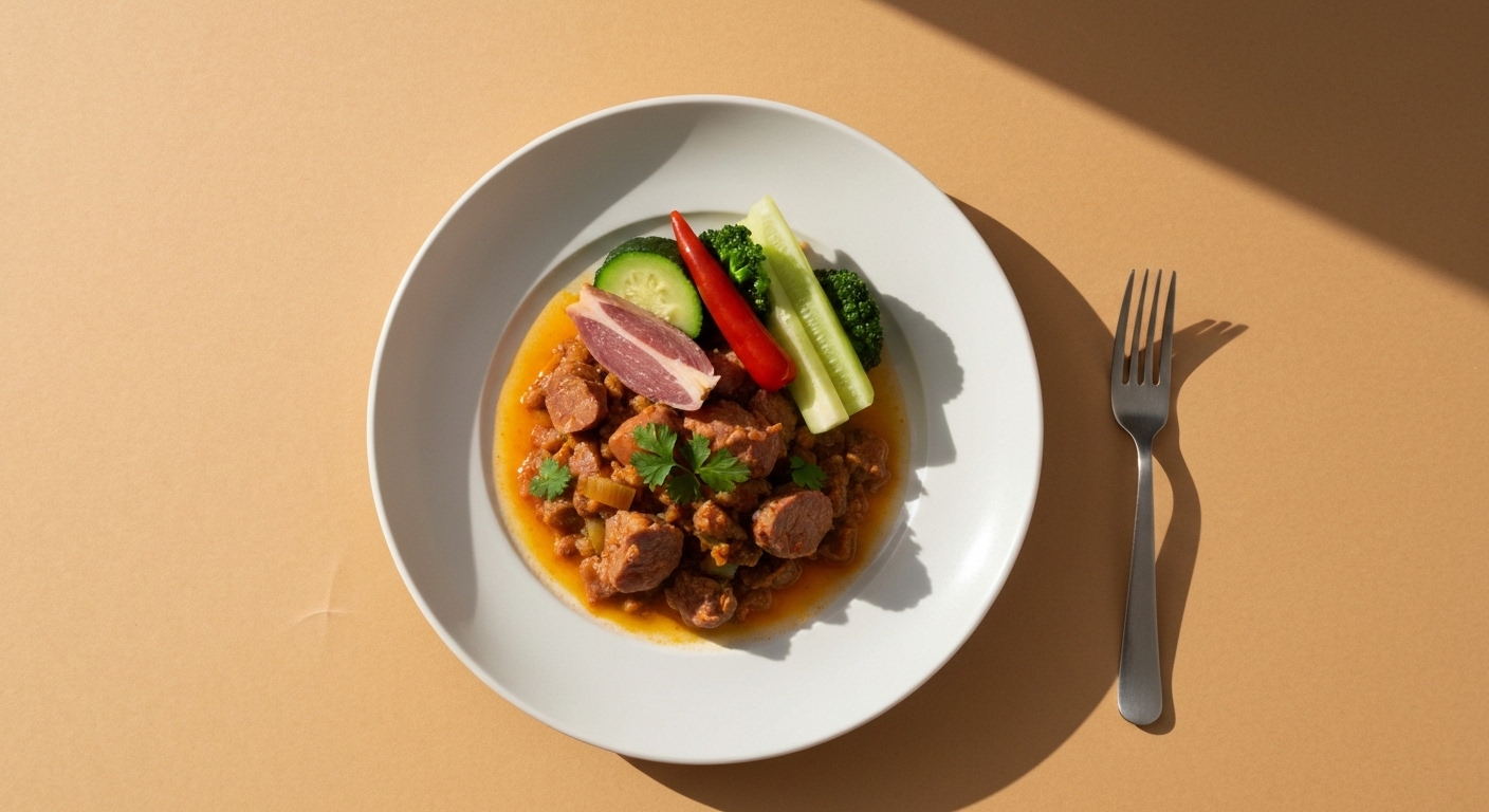 Receita Saudável de Estufado de Vitela com Vegetais Frescos à Portuguesa