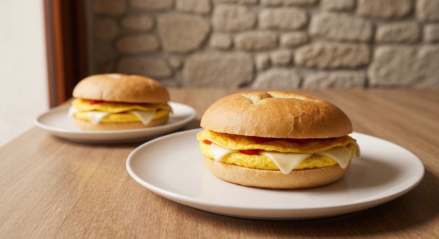 Sanduíche de Omelete de Presunto e Queijo Fresco: Receita Saudável à Portuguesa