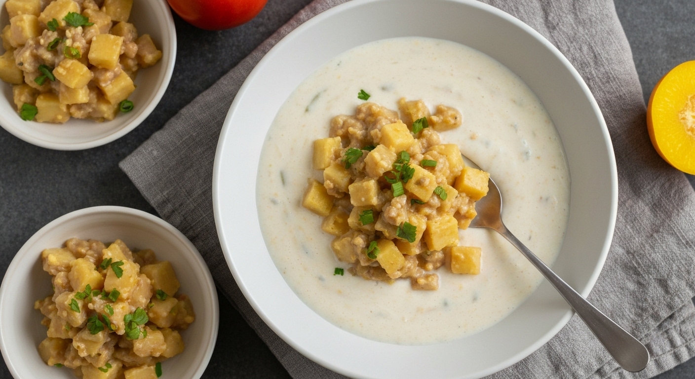 Sopa Cremosa de Beterraba e Maçã com Toque de Gengibre: Receita Saudável e Fácil